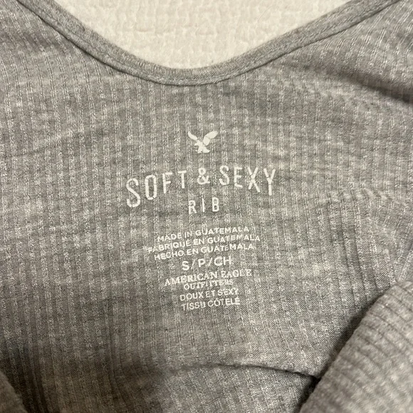 Light grey ribbed body suit - Picture 3 of 3